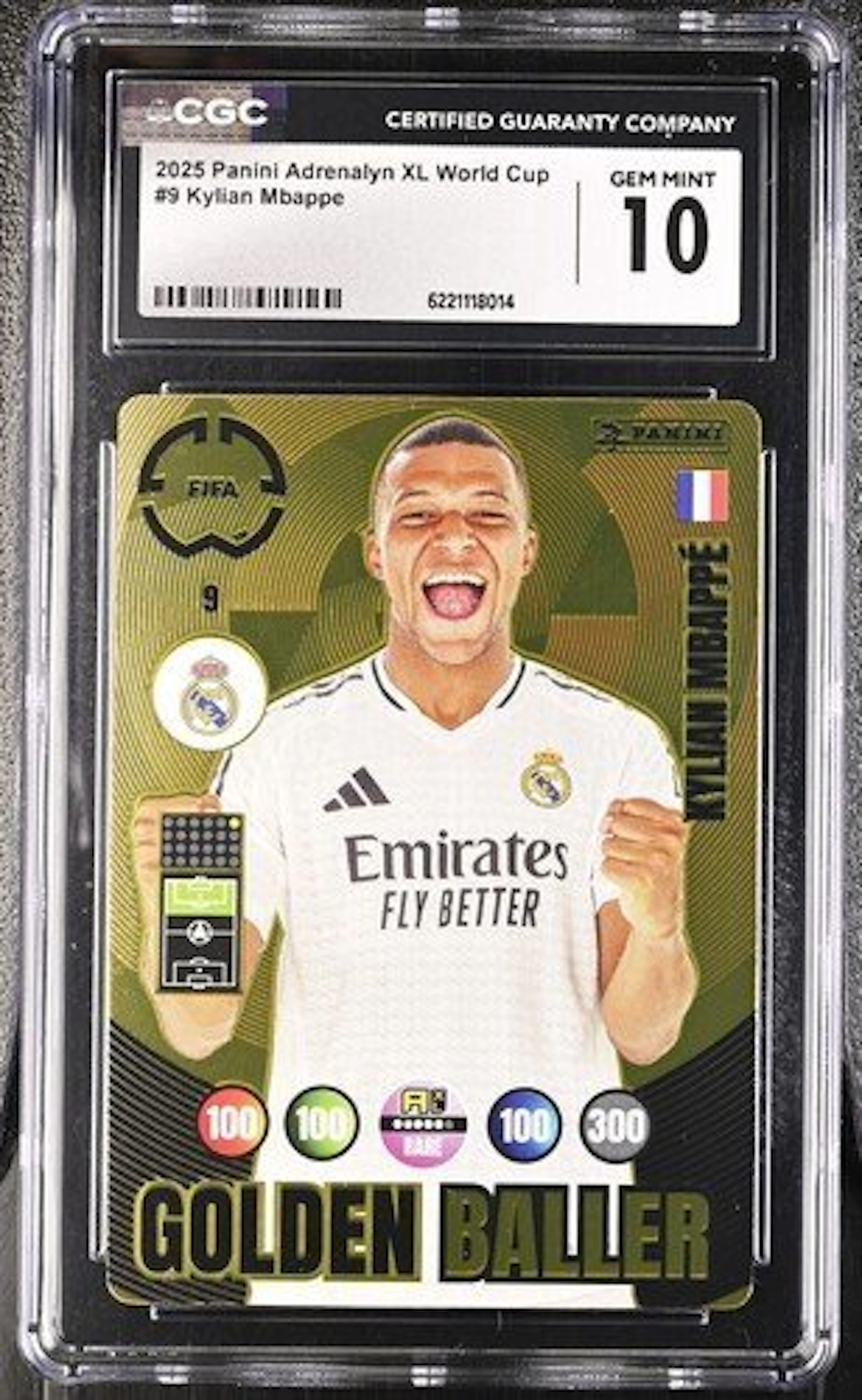 2025 Panini Kylian Mbappé #9 - Panini Adrenalyn XL Club...