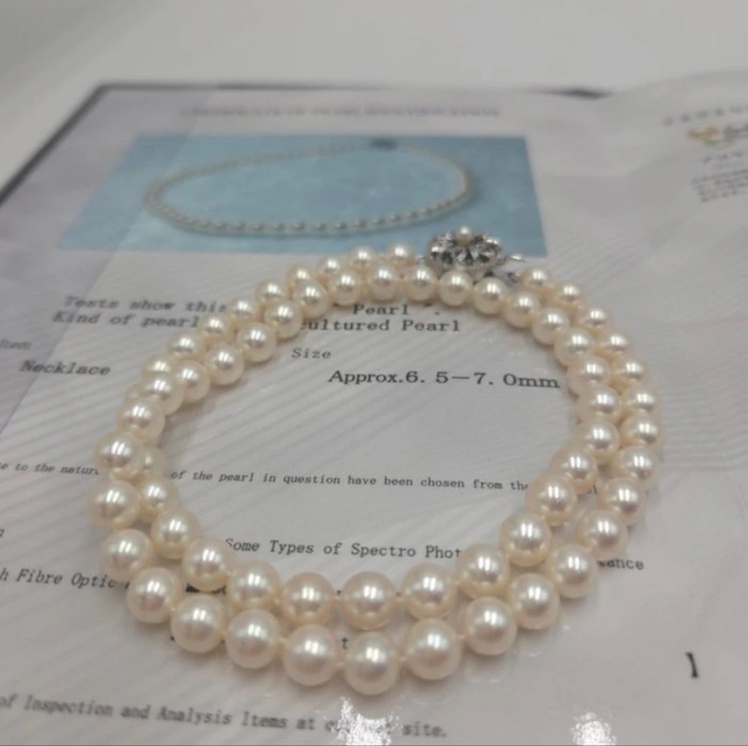 Necklace Silver Pearl