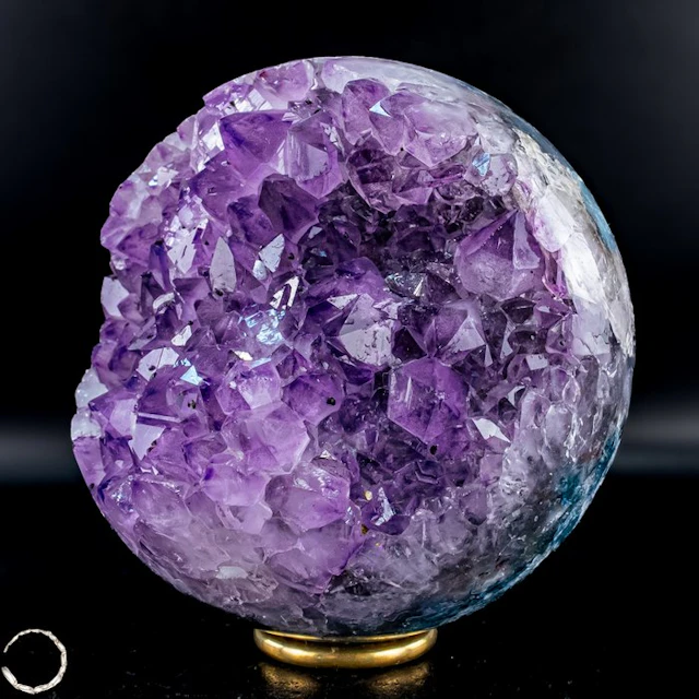 Natural amethyst sphere from Uruguay of the highest quality- 2353.21 g