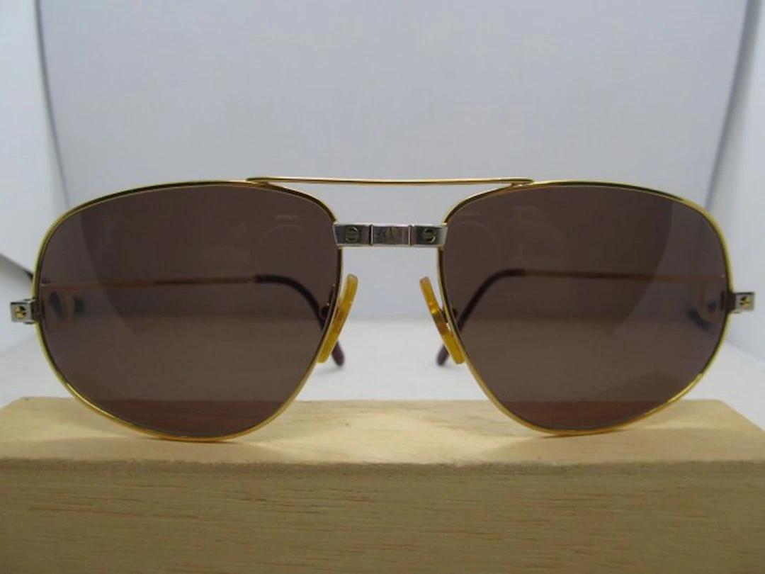Cartier - Santos Size M/L vtg 80/90's - Sunglasses