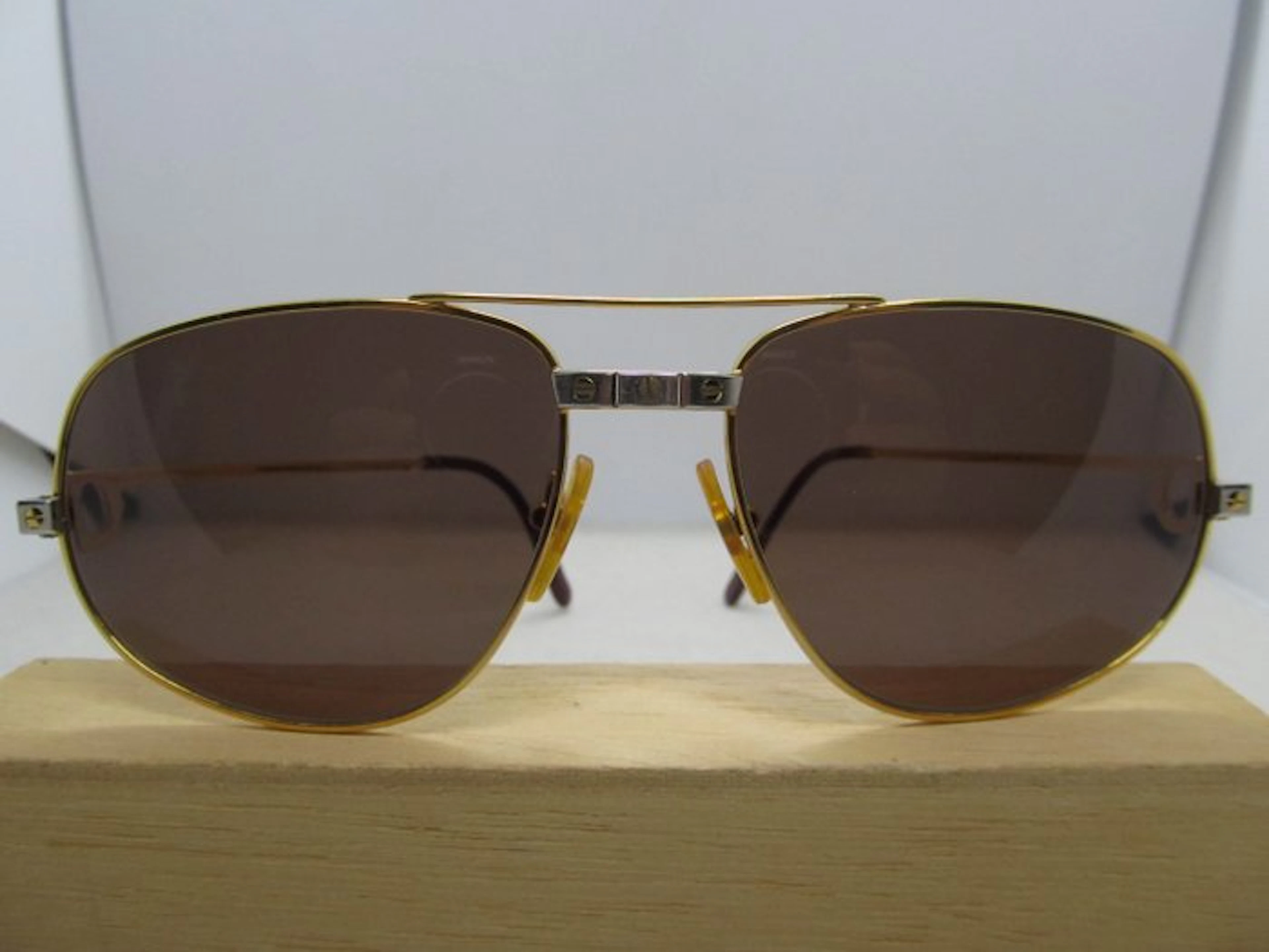Cartier - Santos Size M/L vtg 80/90's - Sunglasses