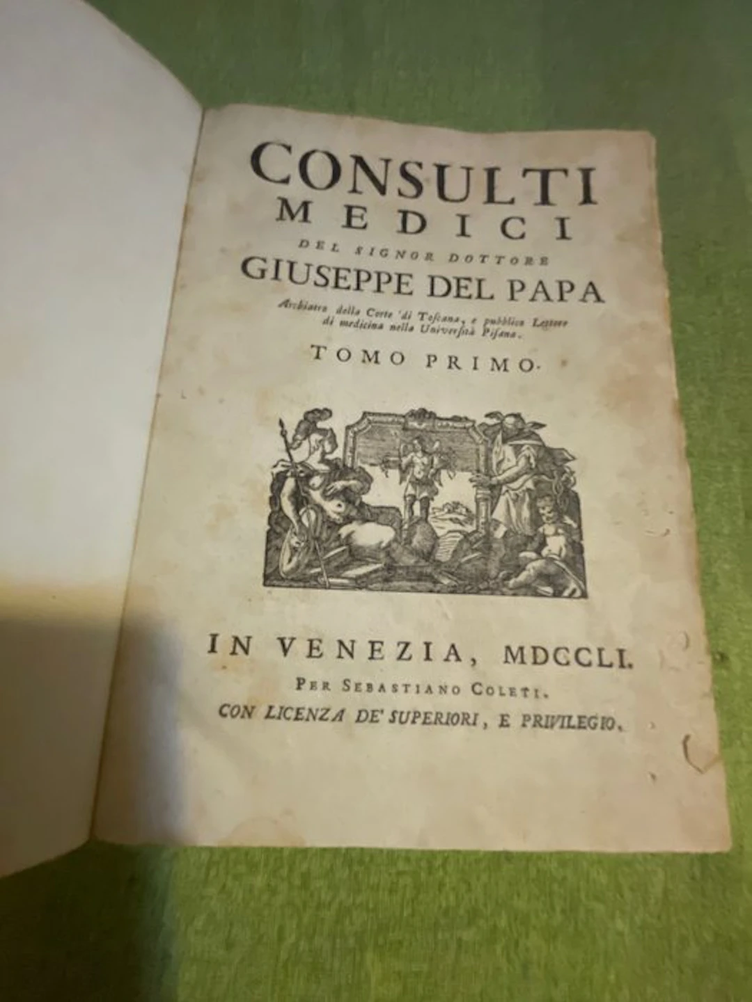 Giuseppe Del Papa - Consulti medici del signor dottore...