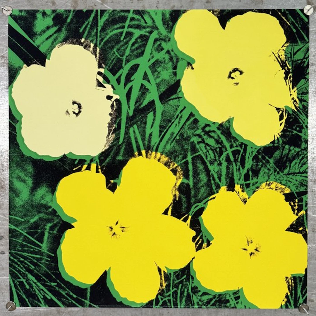 Andy Warhol - Flowers, ca. 1960 | COA King & McGaw ** Senza prezzo