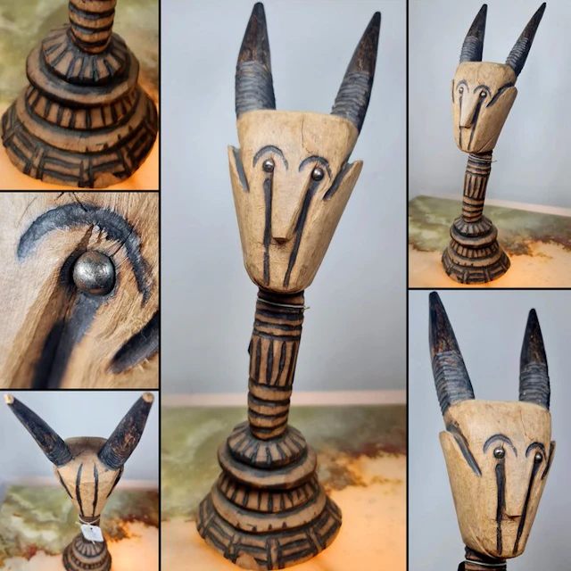 Poupée en bois de nime, Togo - Sculpture - Togo (No reserve price)