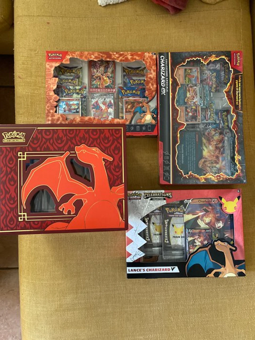Pokémon - 4 Box - Lotto (4) collezione Charizard - Various sets