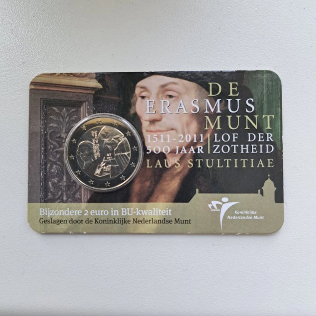 Netherlands. 2 Euro 2011 "Erasmus" (No reserve price)