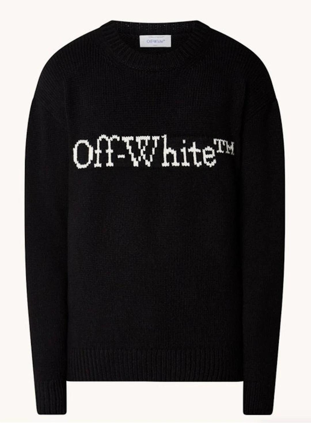 Off White - Big Bookish Chunky - Jumper