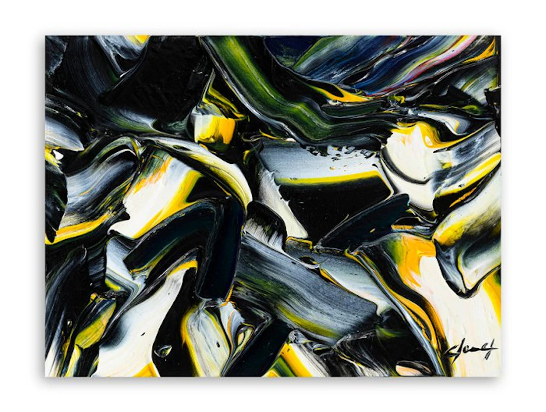 Pierluigi De Lutti (1959) - Bxn – Olio originale archiviato