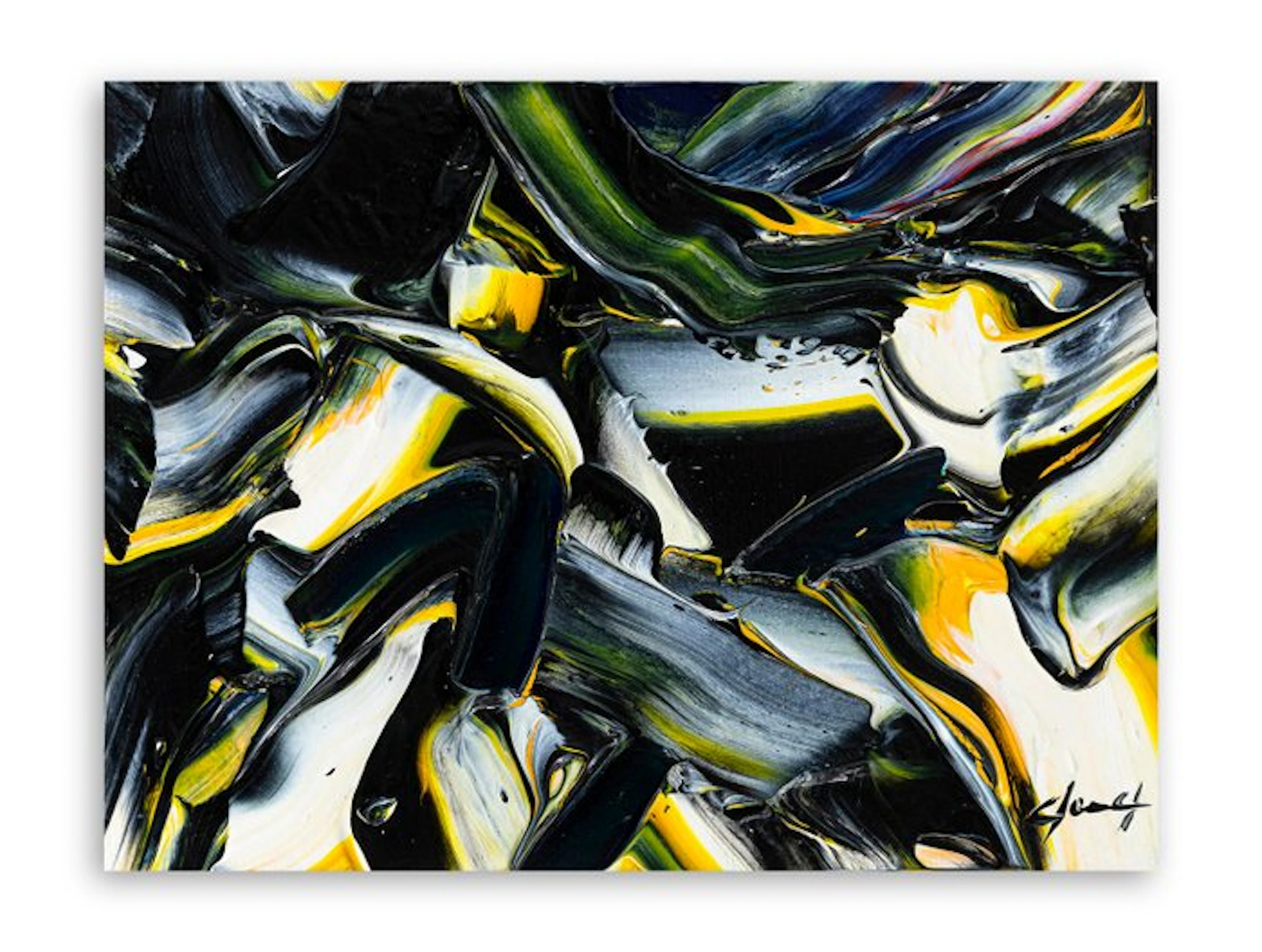 Pierluigi De Lutti (1959) - Bxn – Olio originale archiviato