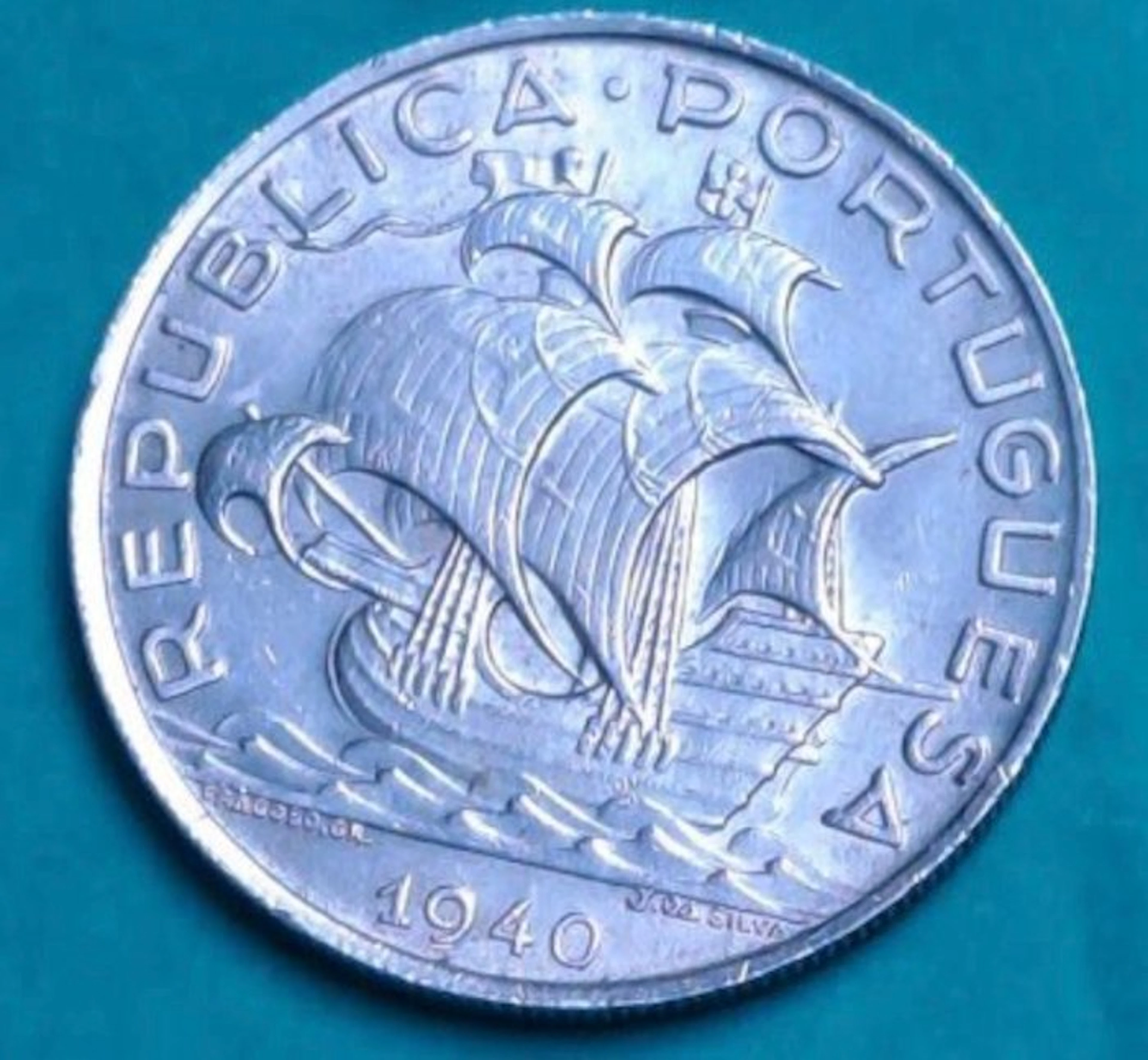 Portugal. Republic. 10 escudos 1940 (No reserve price)