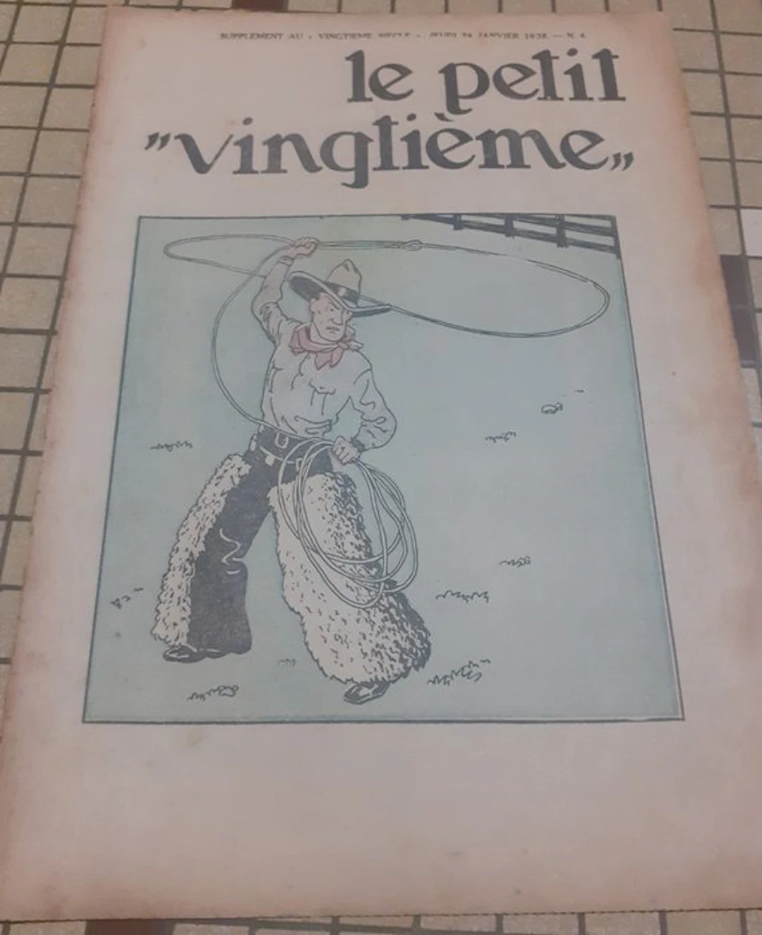 Tintin - le petit "vingtième" - 1 Comic