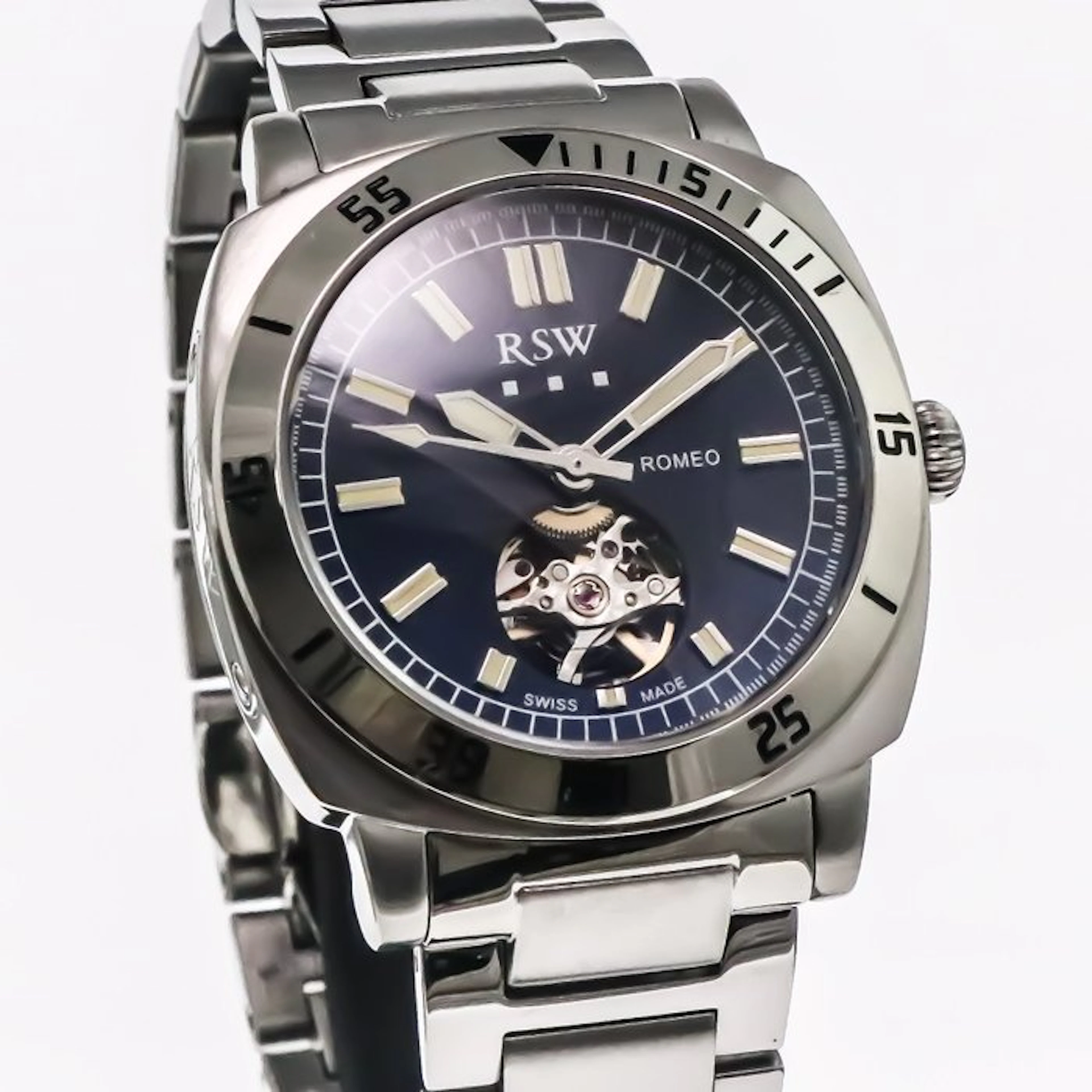 RSW Romeo - Swiss Made Automatic Watch - RSWA160H-SS-9...