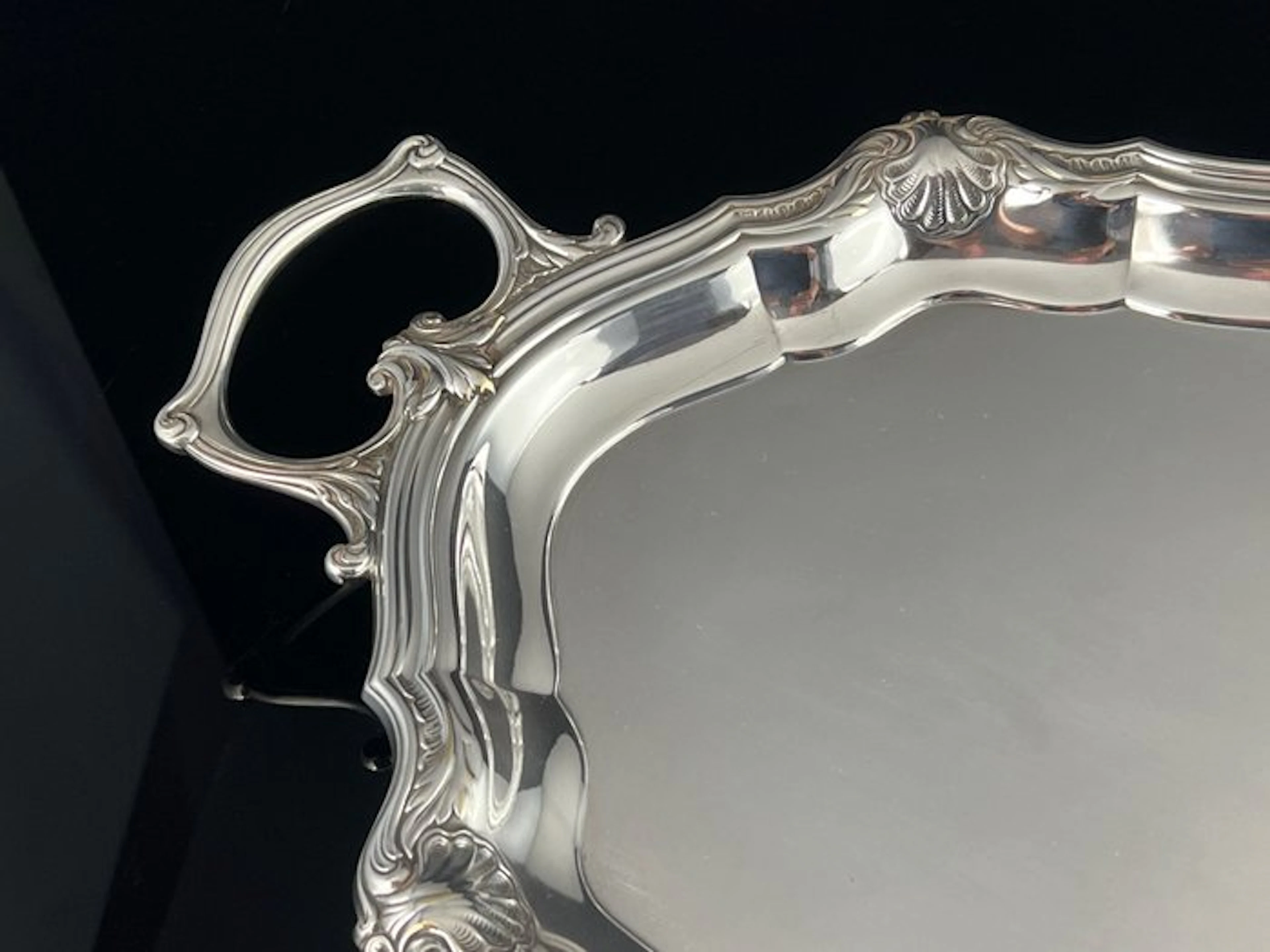 WMF - Tray - Louis XV Revival - rocaille contours...