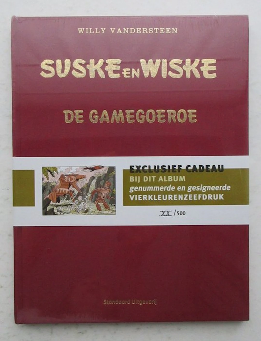Suske en Wiske 308 B - De gamegoeroe - Luxe linnen HC...