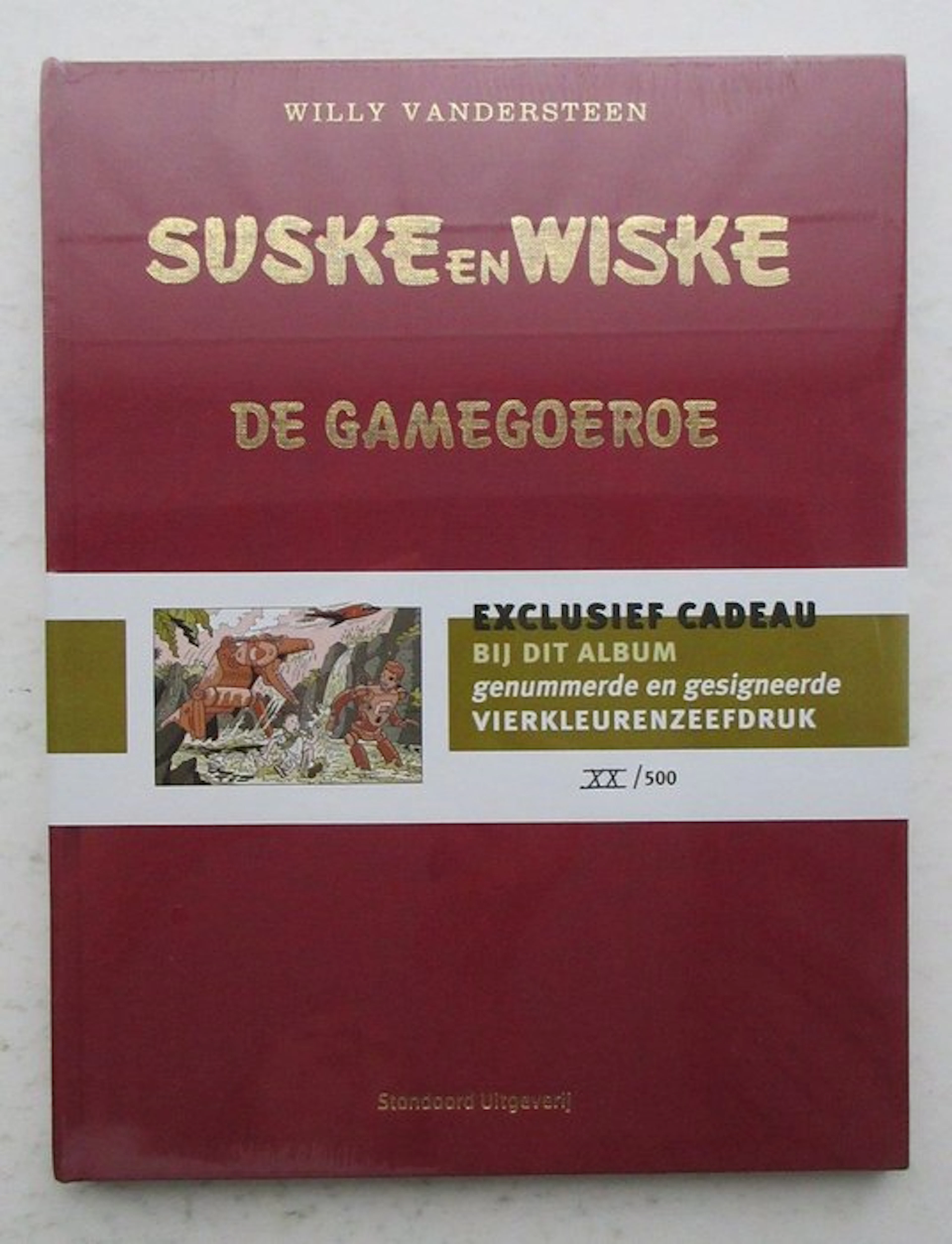 Suske en Wiske 308 B - De gamegoeroe - Luxe linnen HC...