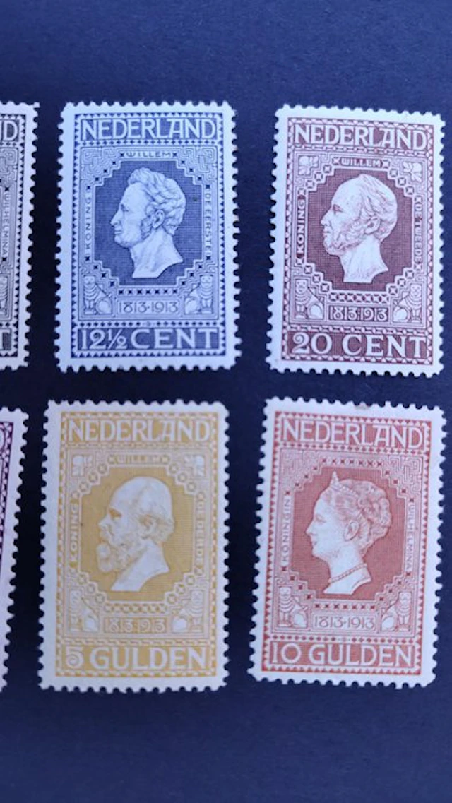 Netherlands 1913 - 100th anniversary of independence. - NVPH 90/101