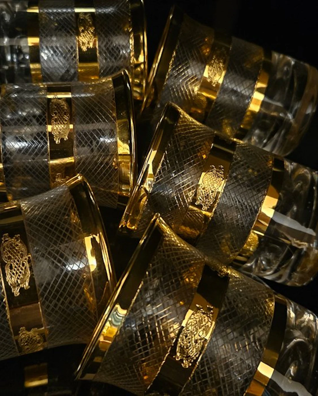 ISMIE LUX - Drinking service (6) - full gold private...
