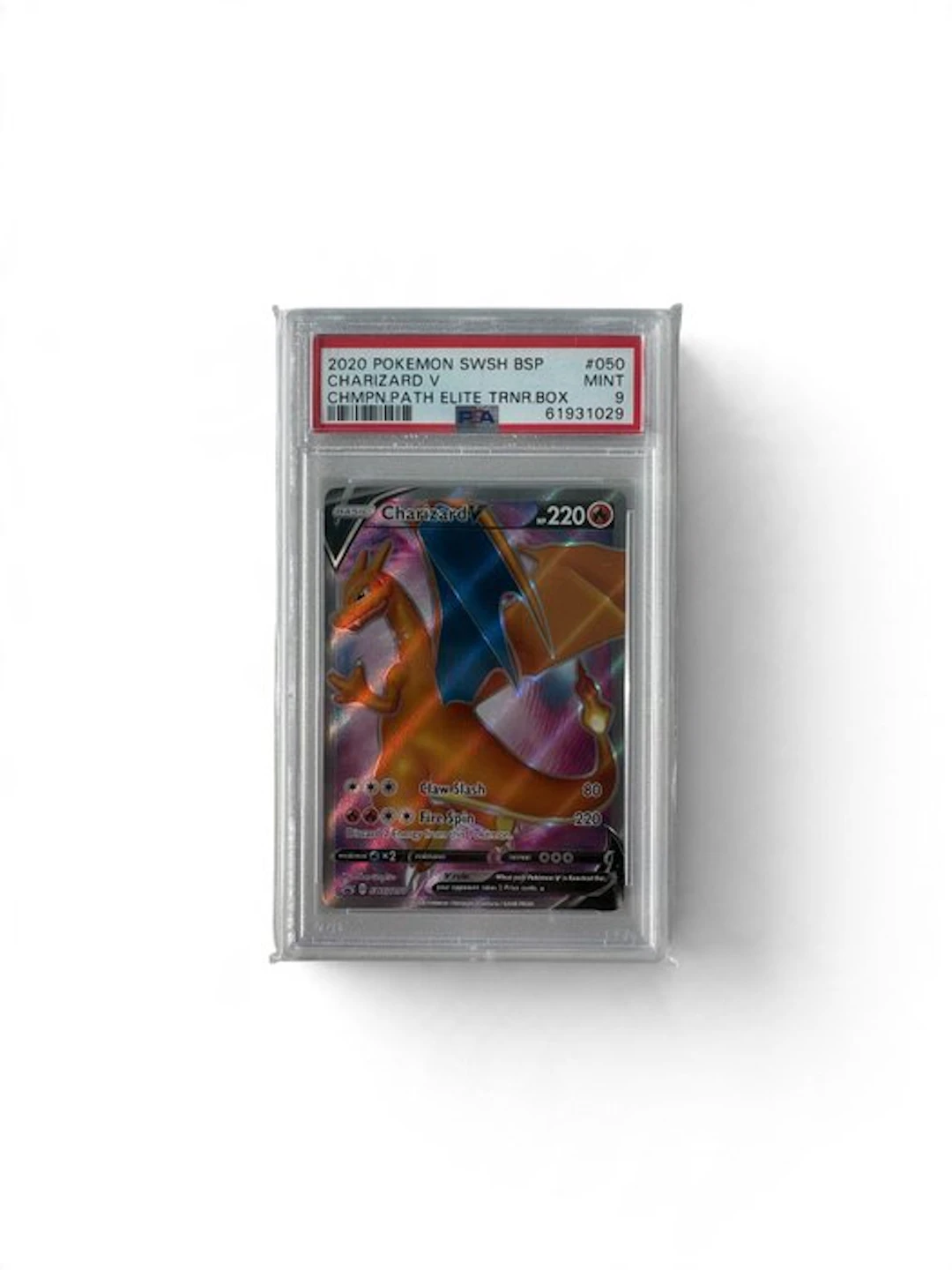 Pokémon - 1 Graded card - Charizard SWSH050 Promo card...