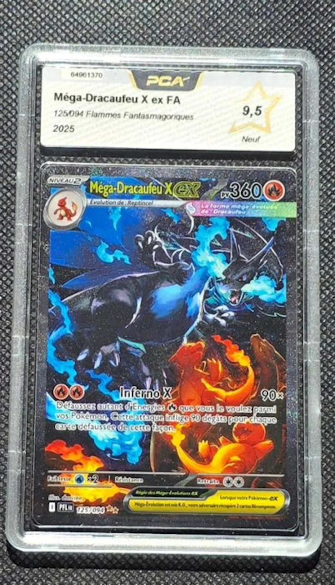 Pokémon - 1 Sealed card - Charizard 125/094 Full art - Mega Evolution