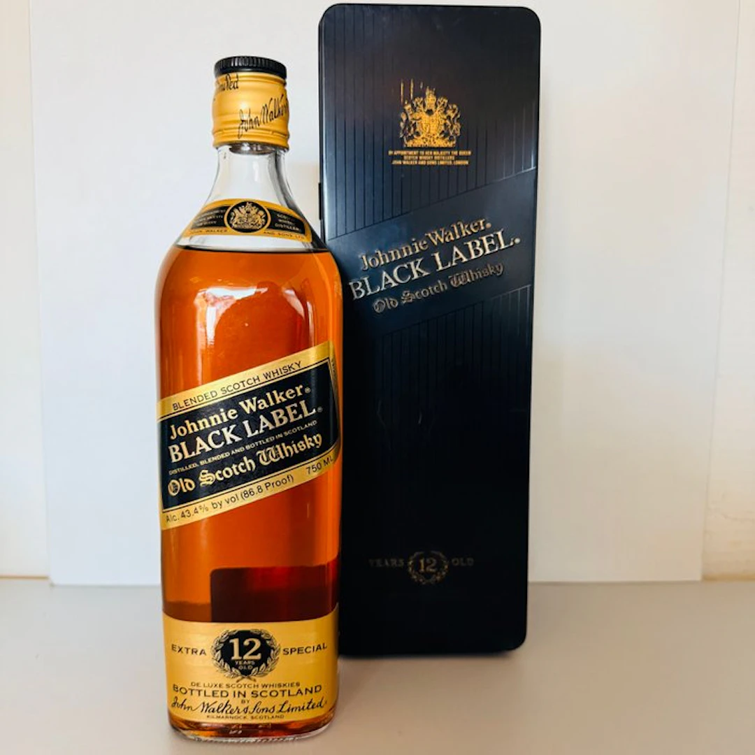 Johnnie Walker 12 years old Black Label - Extra Special - b. 1980s - 75cl