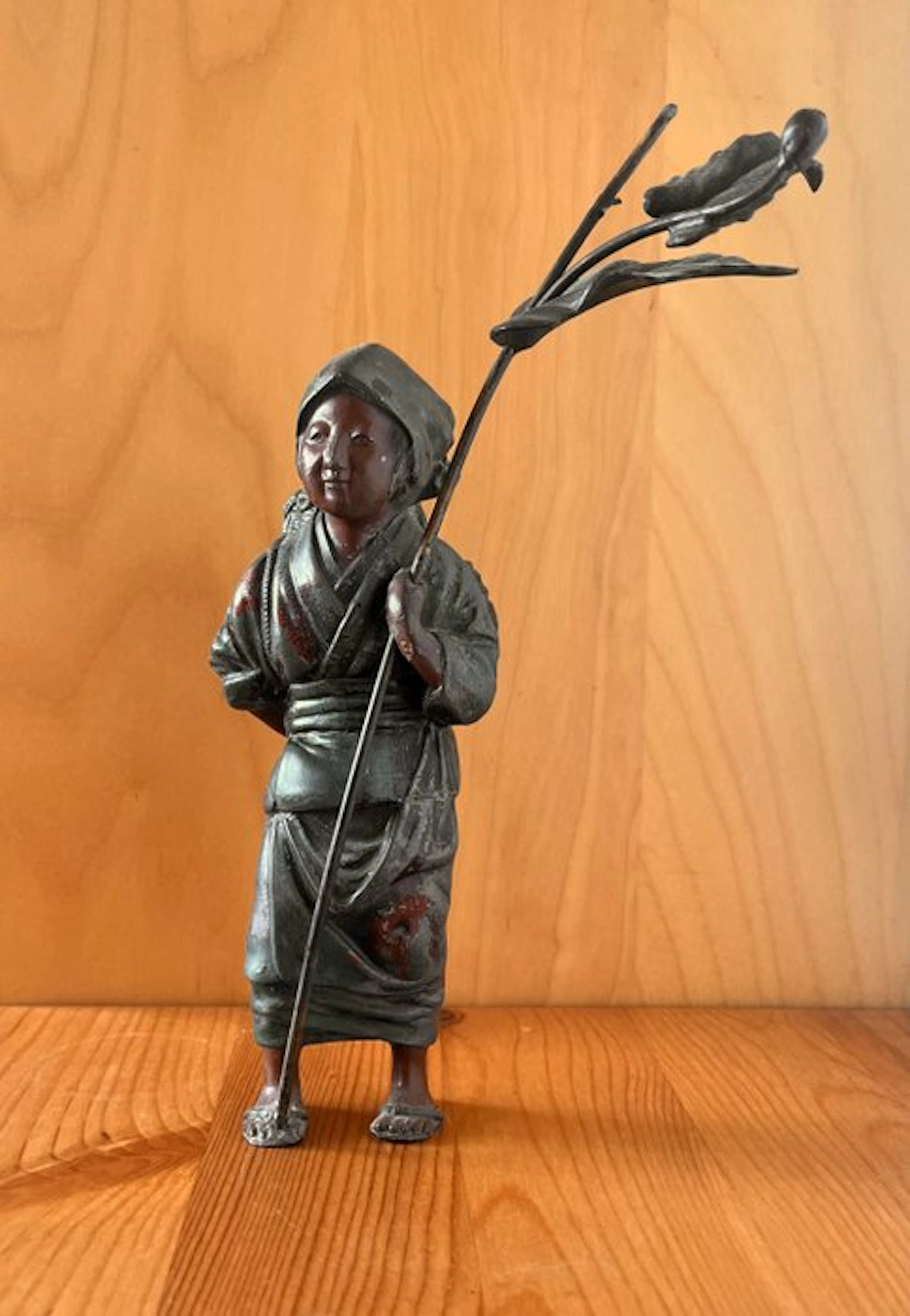 Sculpture, Figure - 23 cm - Cold painted bronze