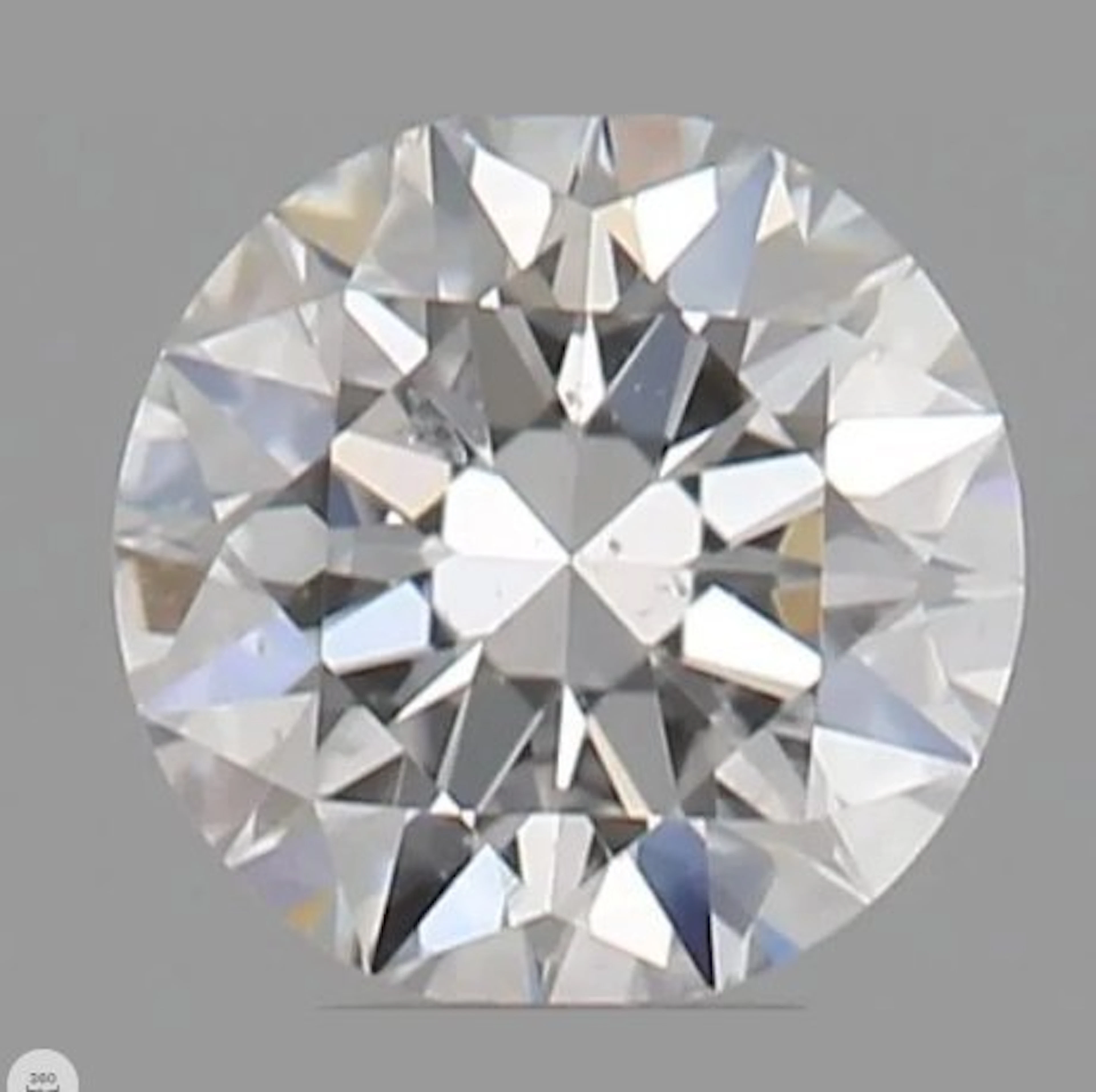 1 pcs Diamond (Natural) - 0.30 ct - Round - D...