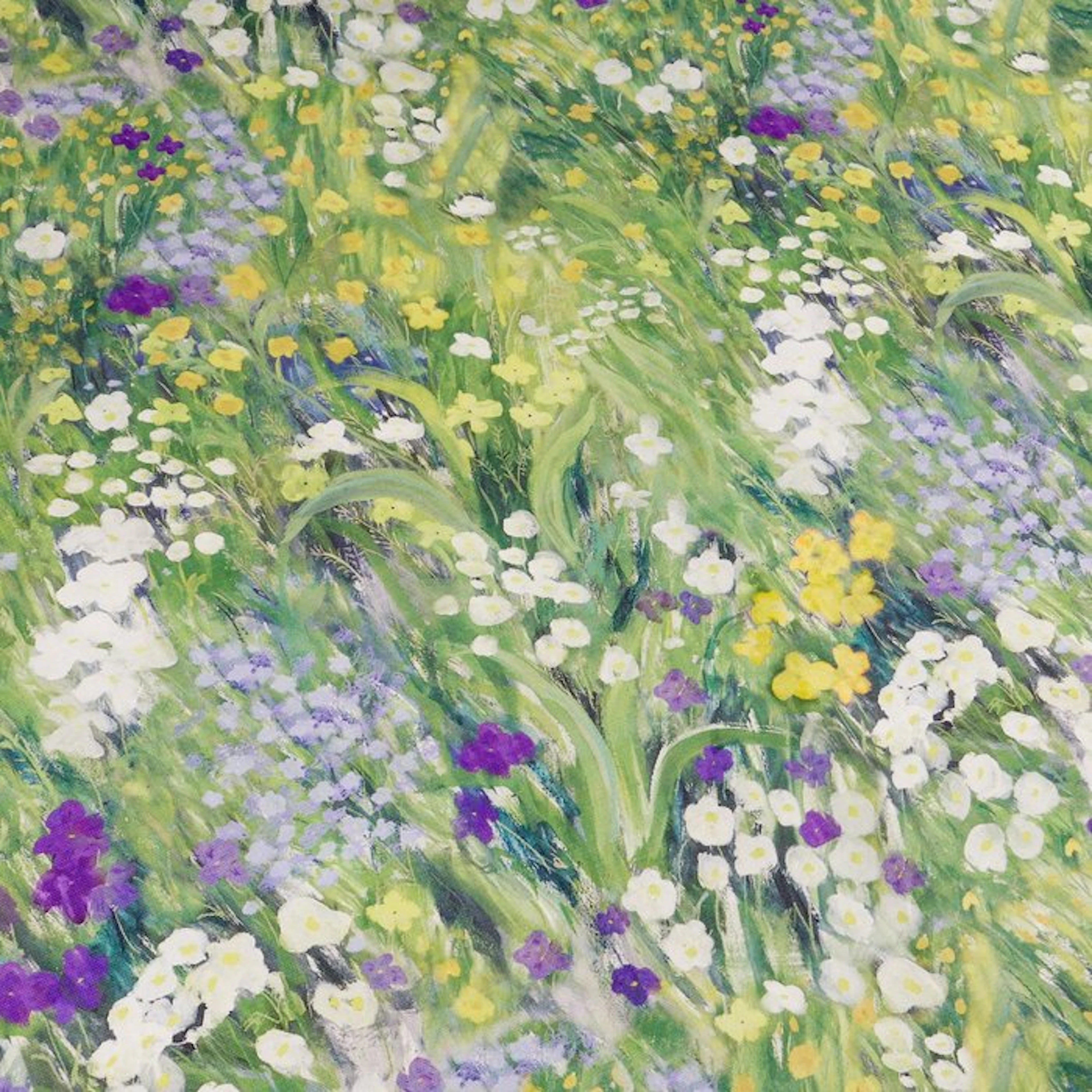GCFabrics – Cotton Upholstery Fabric “Prato Fiorito” –...