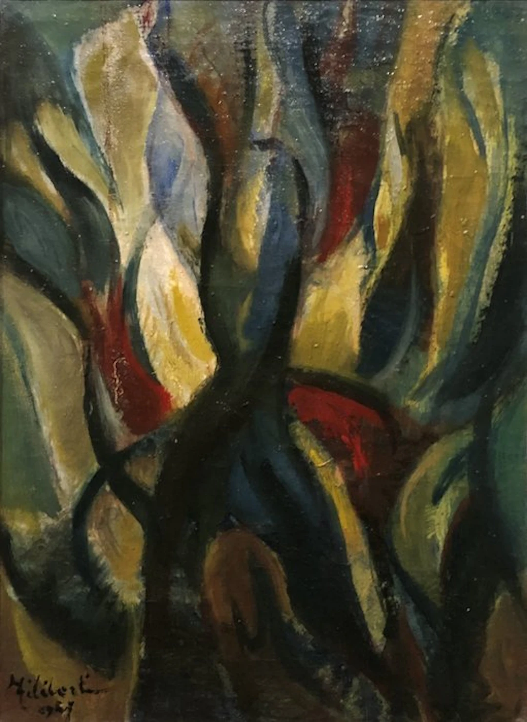 Georges Guido Filiberti (1881-1970) - Paysage Futuriste