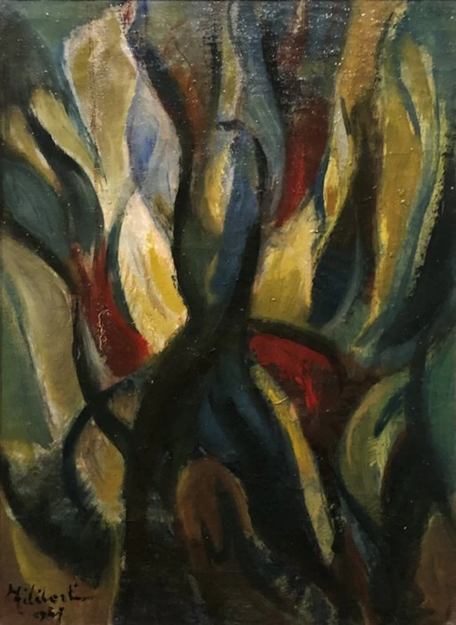 Georges Guido Filiberti (1881-1970) - Paysage Futuriste