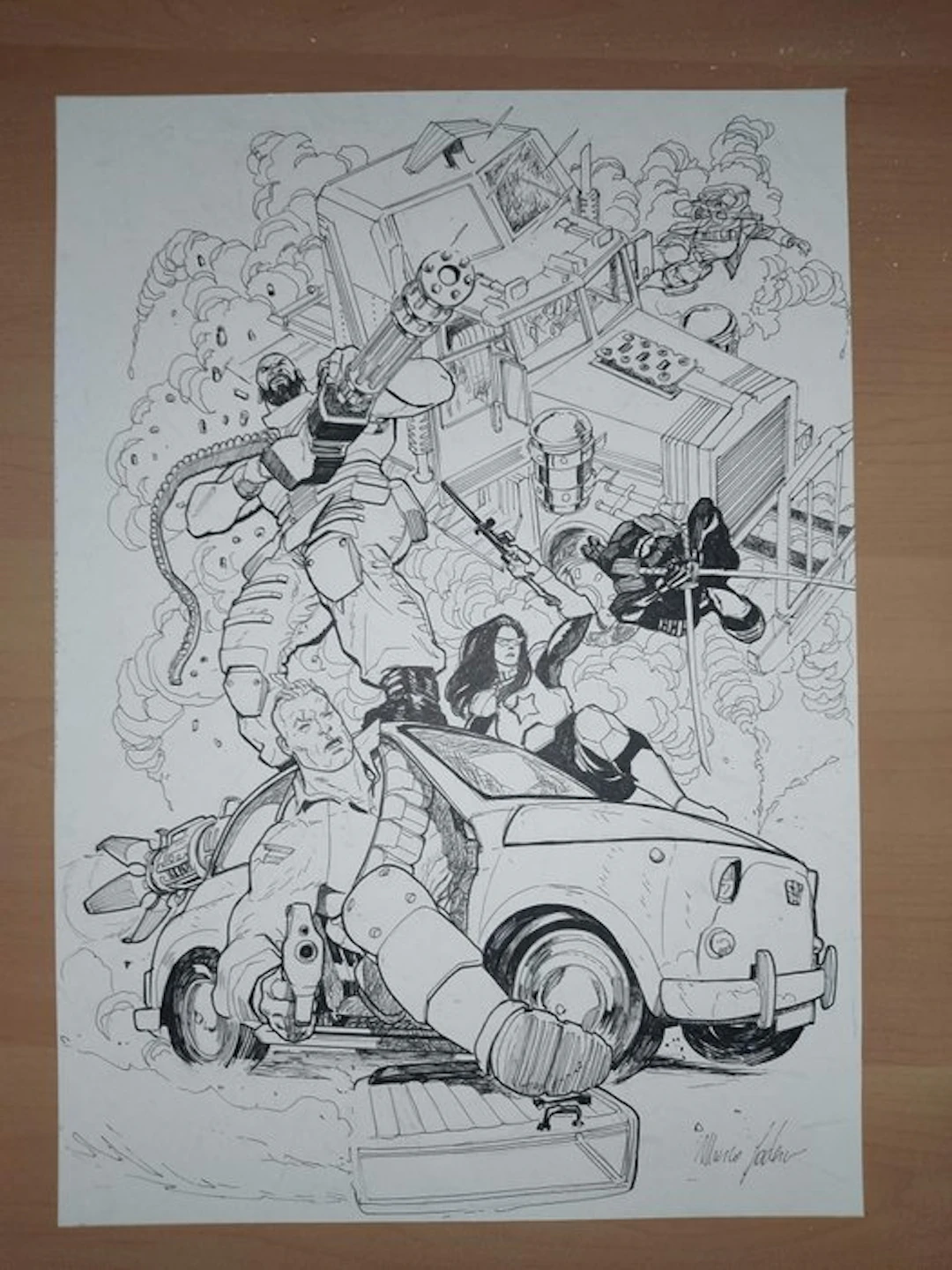 Marco Foderà - 1 Original drawing - G.I. Joe - Gi Joe - 2026