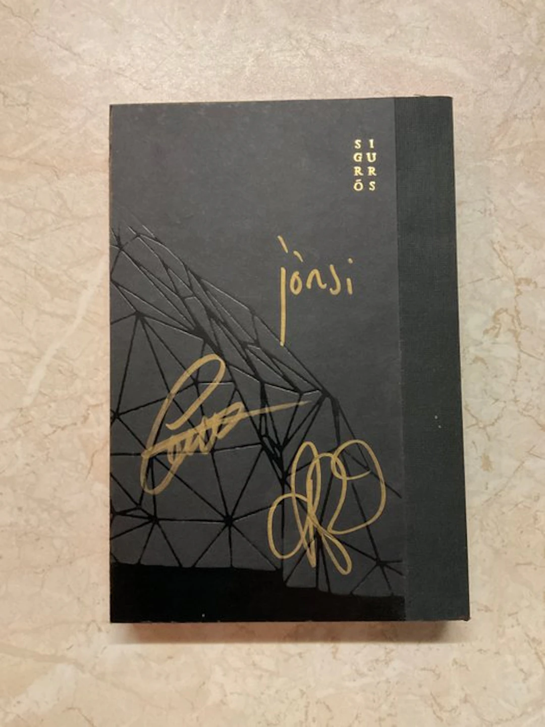 Sigur Rós - Sigur Rós – Gesigneerd tourboek / notitieboek...