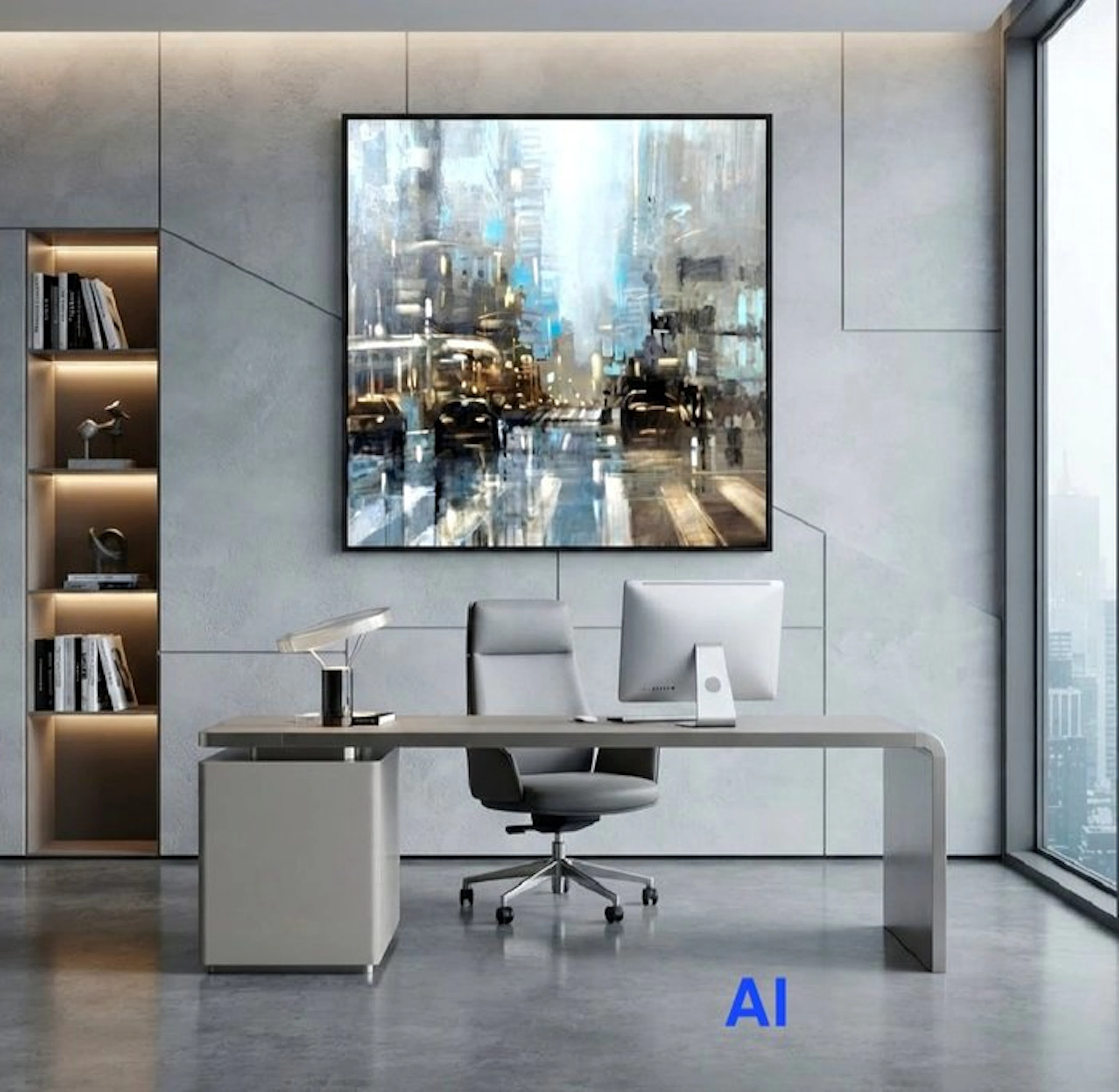 Cristina Bergoglio - Abstract portrait of the city XXXII. XL