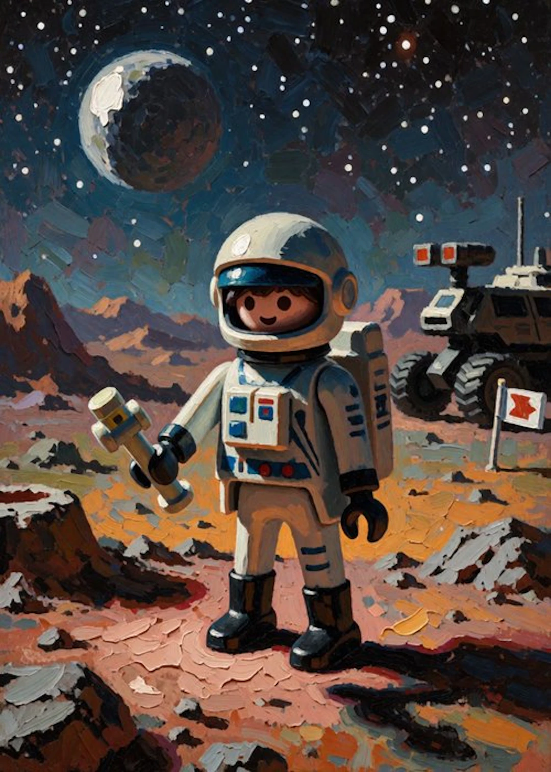 ssick lab - [XL MATTE PAPER] Cosmic Explorer