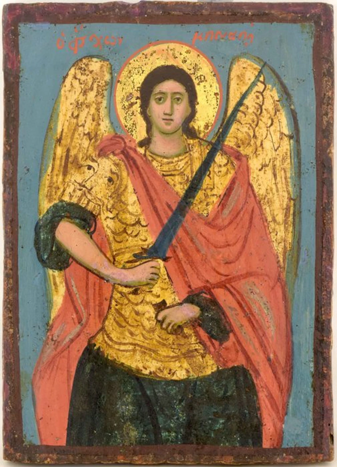 Icon - Archangel Michael - Wood