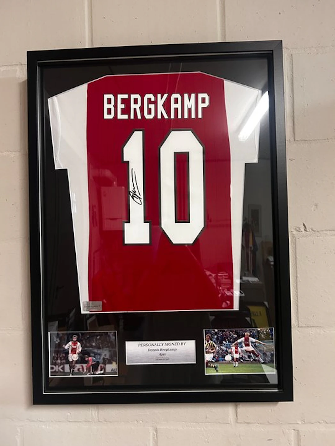 AJAX - European Football League - Bergkamp - Football jersey