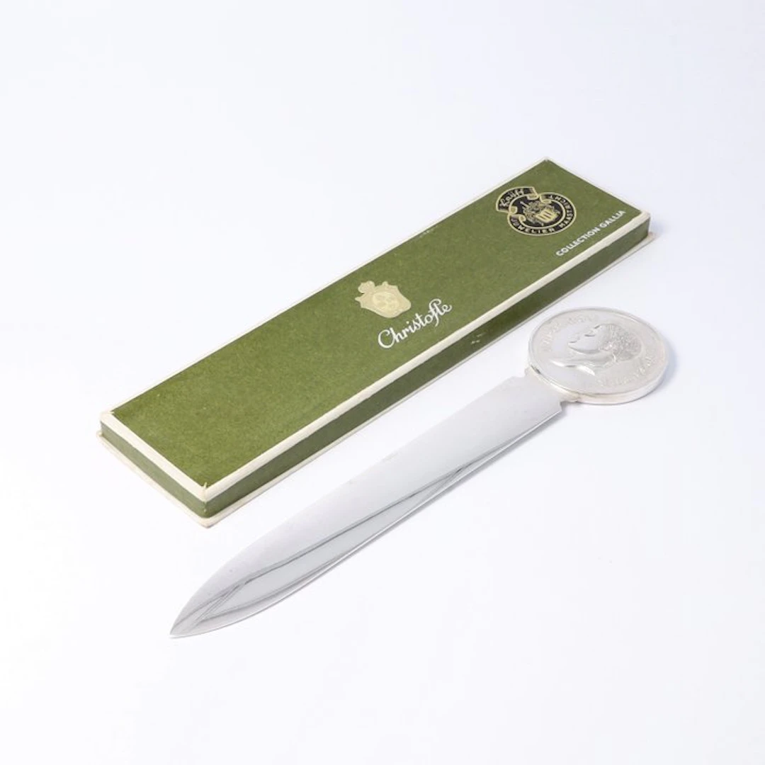 Christofle - NO RESERVE - Paper knife - Silverplate