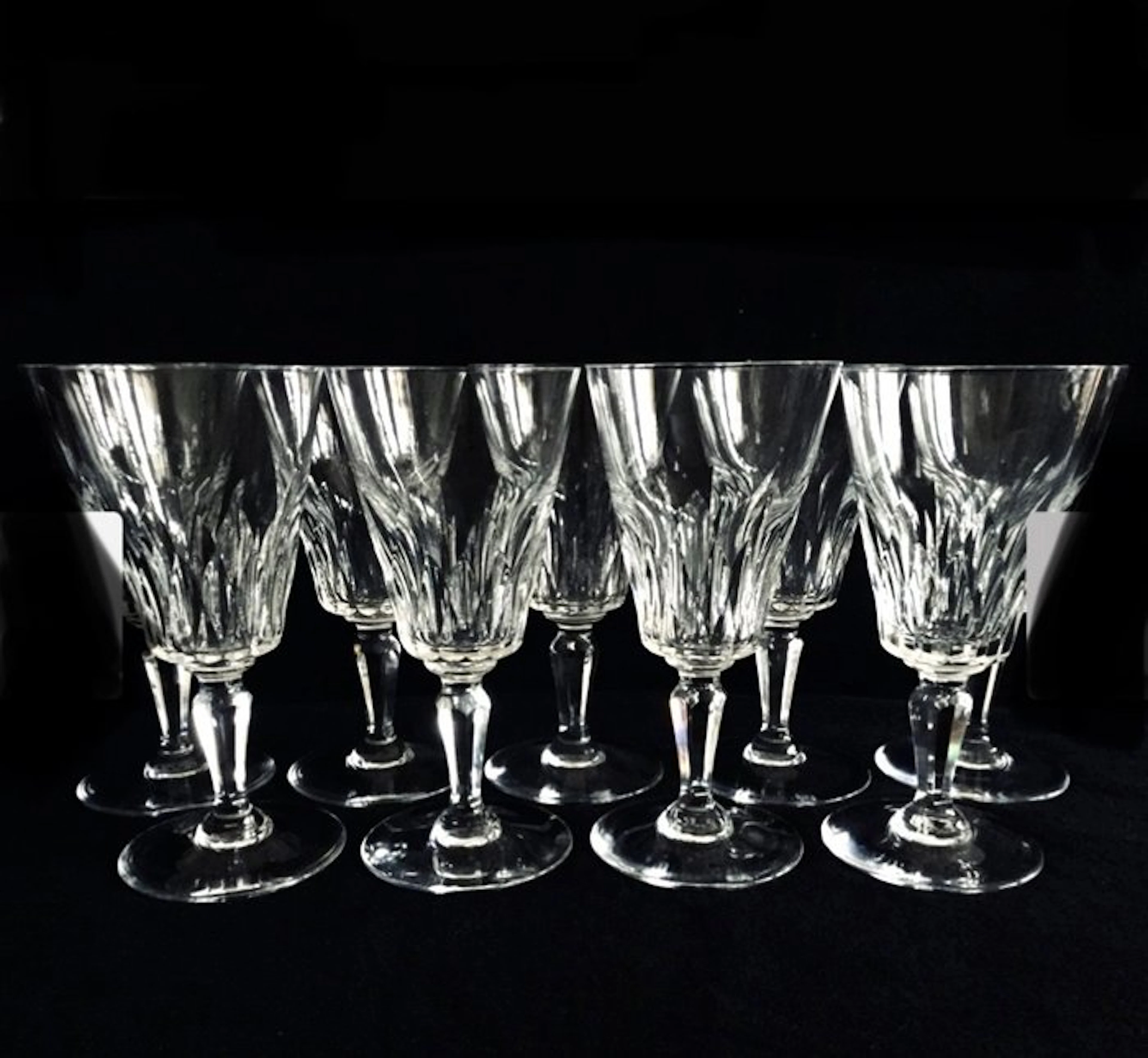 Baccarat, Cristal tallee - Wine glass - Crystal