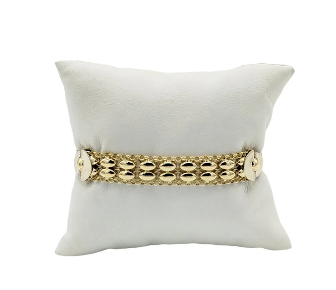 Bracelet - 18 kt. Yellow gold, White gold
