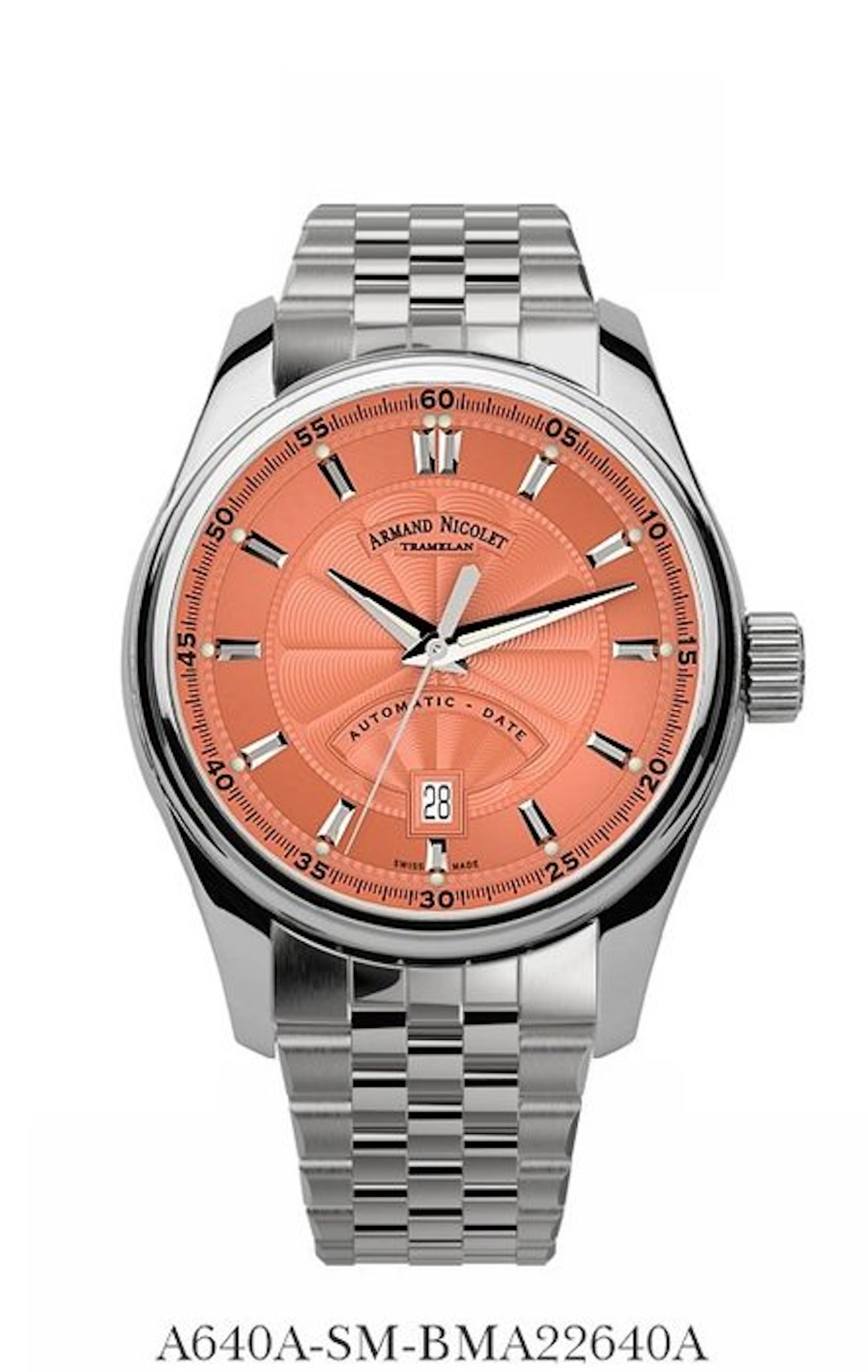 Armand Nicolet - MH2 Date - No reserve price - A640A-SM - Men - 2026
