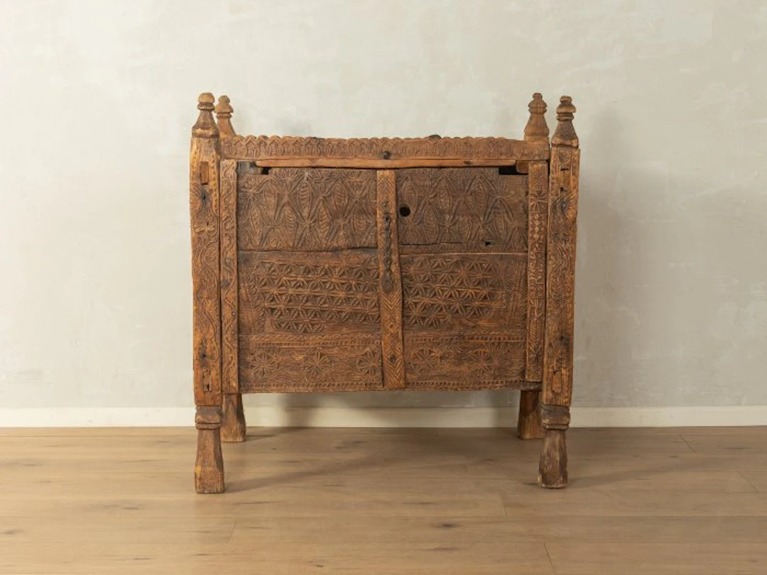 Swat Valley Bridal Chest - Wood - Pakistan - late 19th century