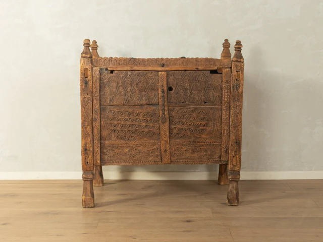 Swat Valley Bridal Chest - Wood - Pakistan - late 19th century
