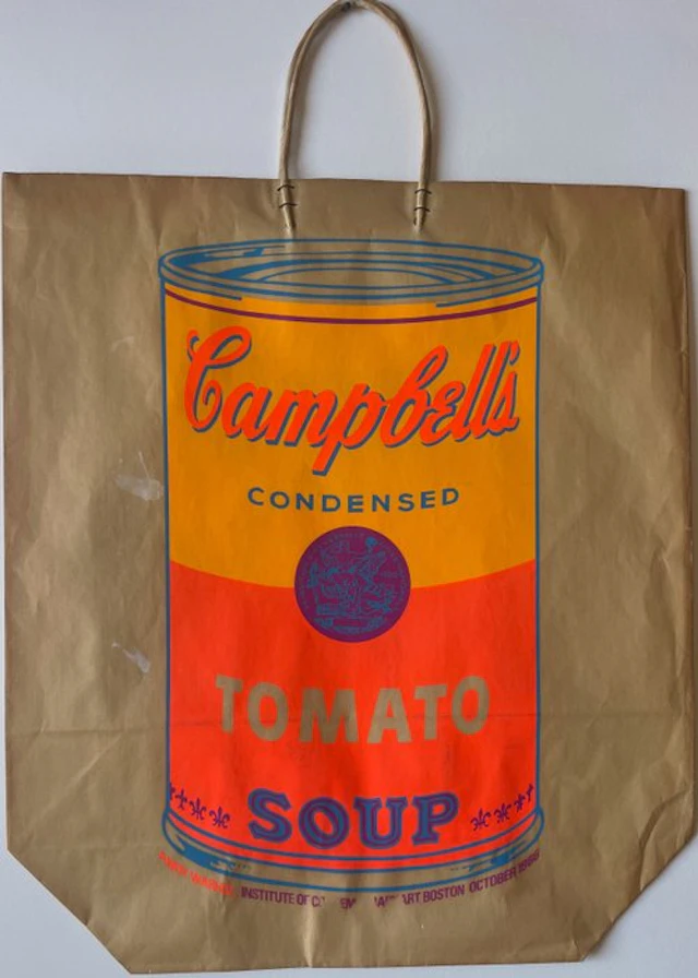 Andy Warhol (1928-1987) - Campbell's Soup can (tomato ) shopping bag