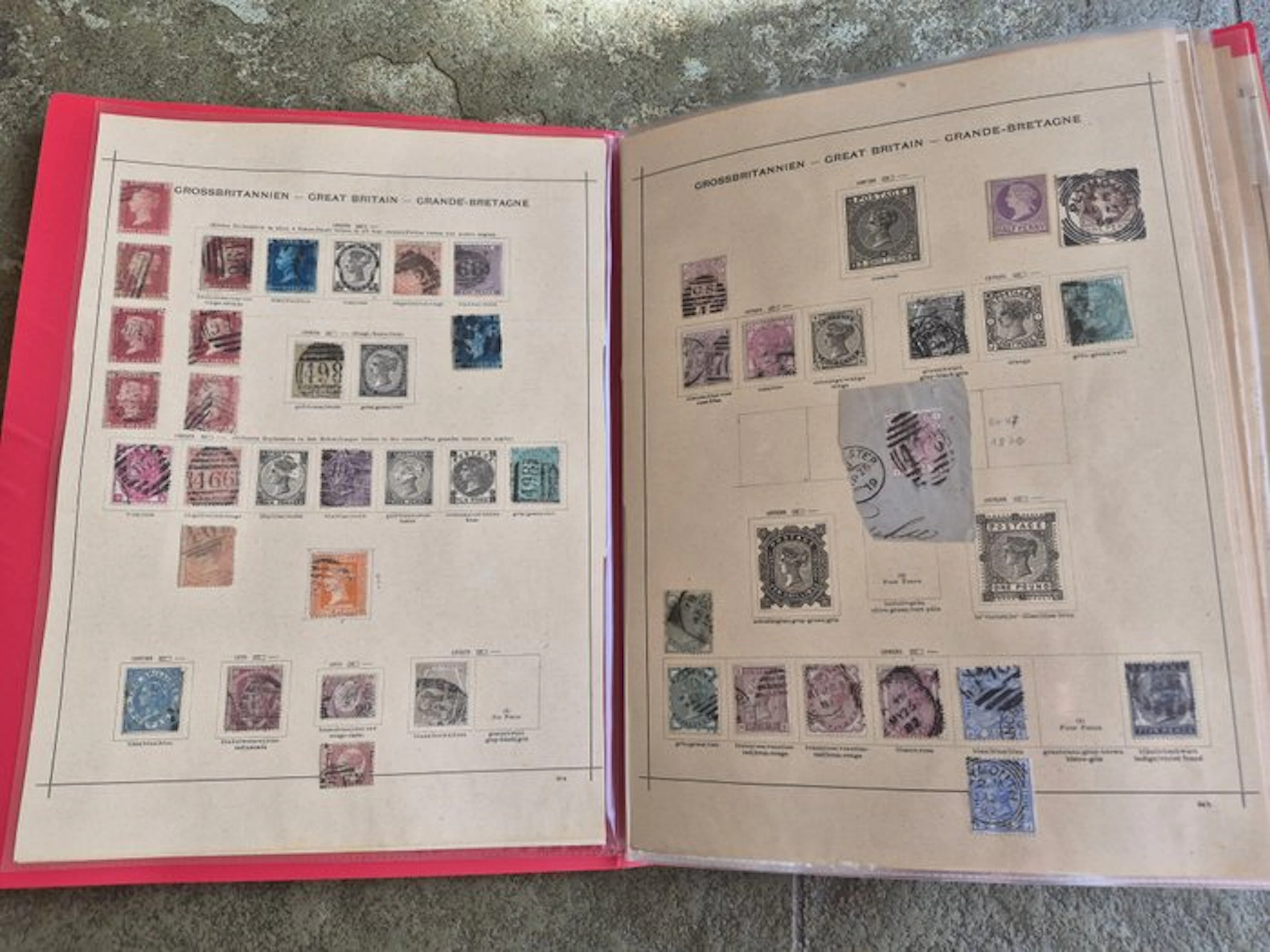 Great Britain 1841/1937 - UK and colonies old collection...