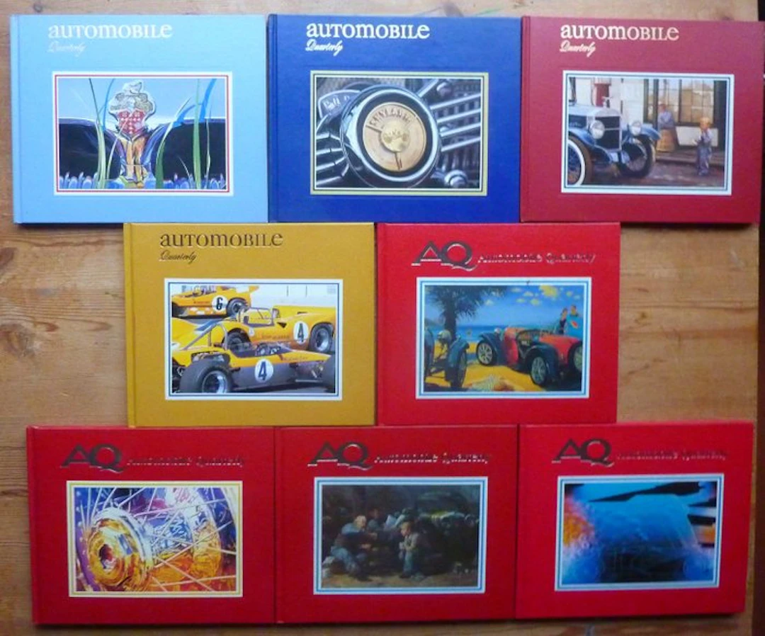 Magazines - Automobile Quarterly Volume 40 & 41 - 8 issues - 2000