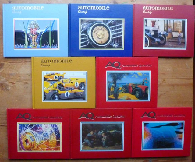 Magazines - Automobile Quarterly Volume 40 & 41 - 8 issues - 2000