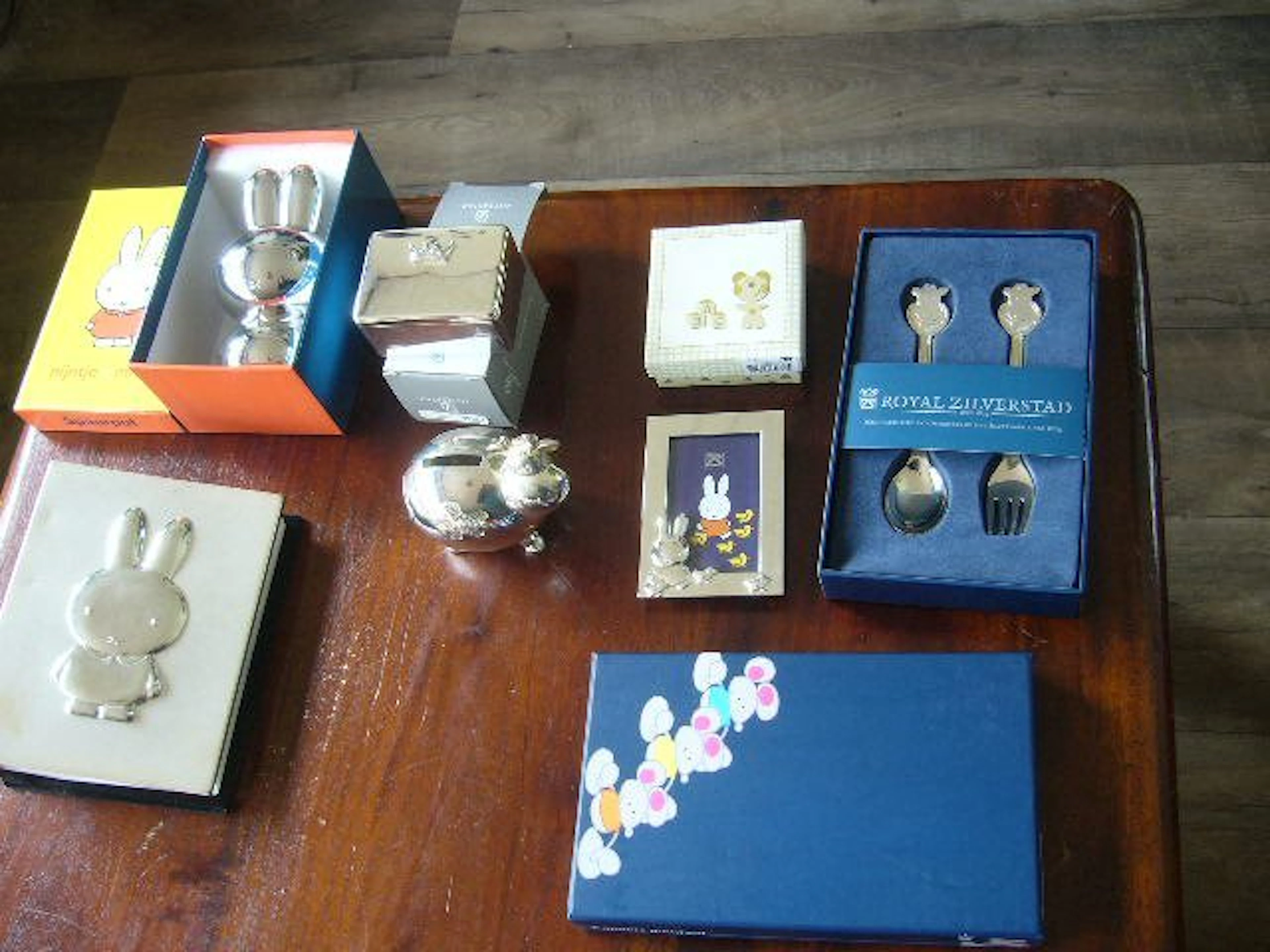 Themed collection - Silver-plated Nijntje's items