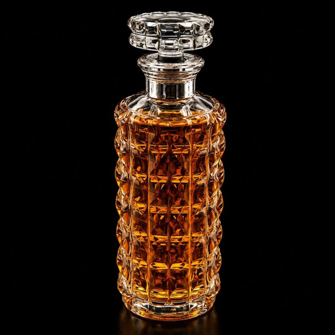 Manifattura italiana - Decanter - liquor bottle - .800 silver