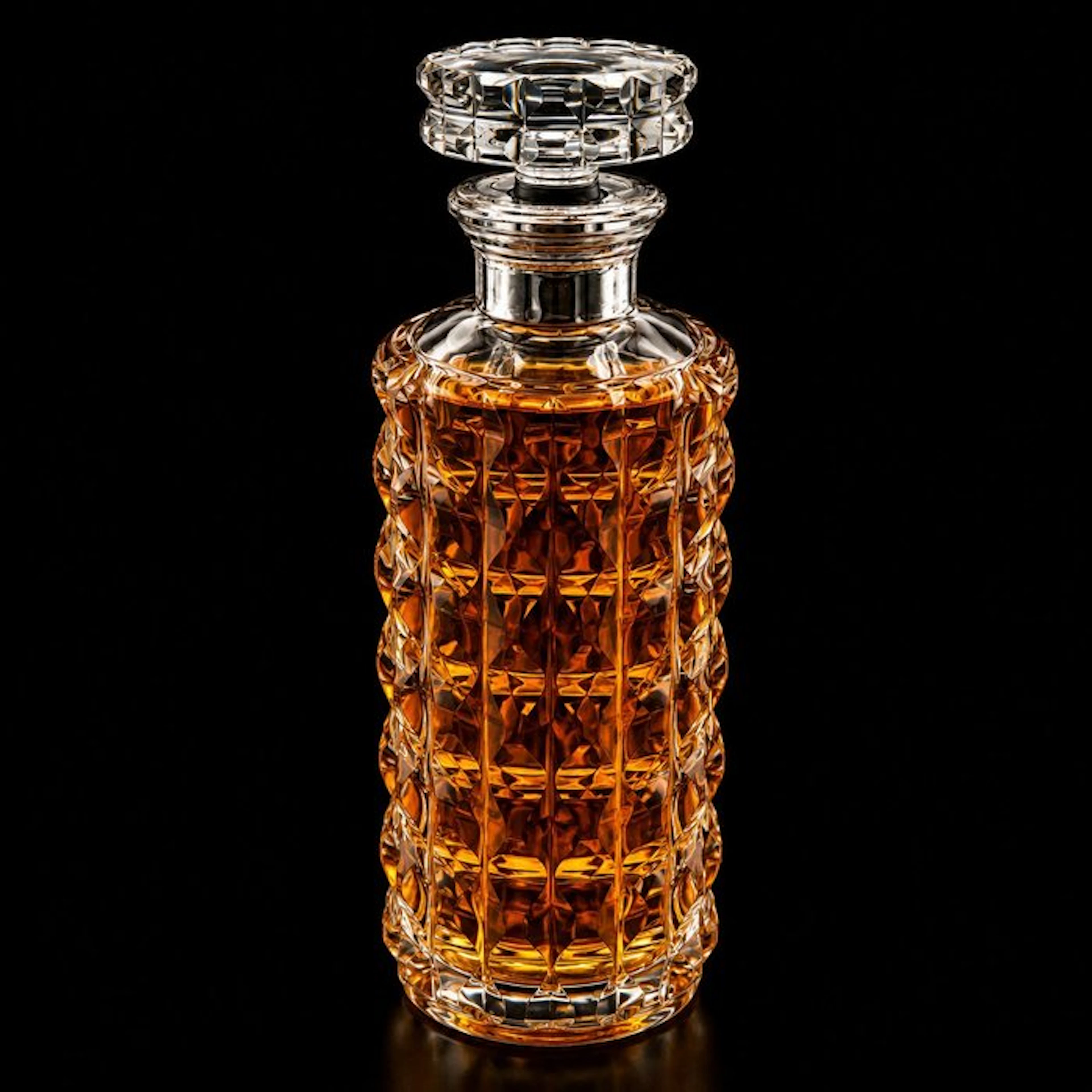Manifattura italiana - Decanter - liquor bottle - .800 silver