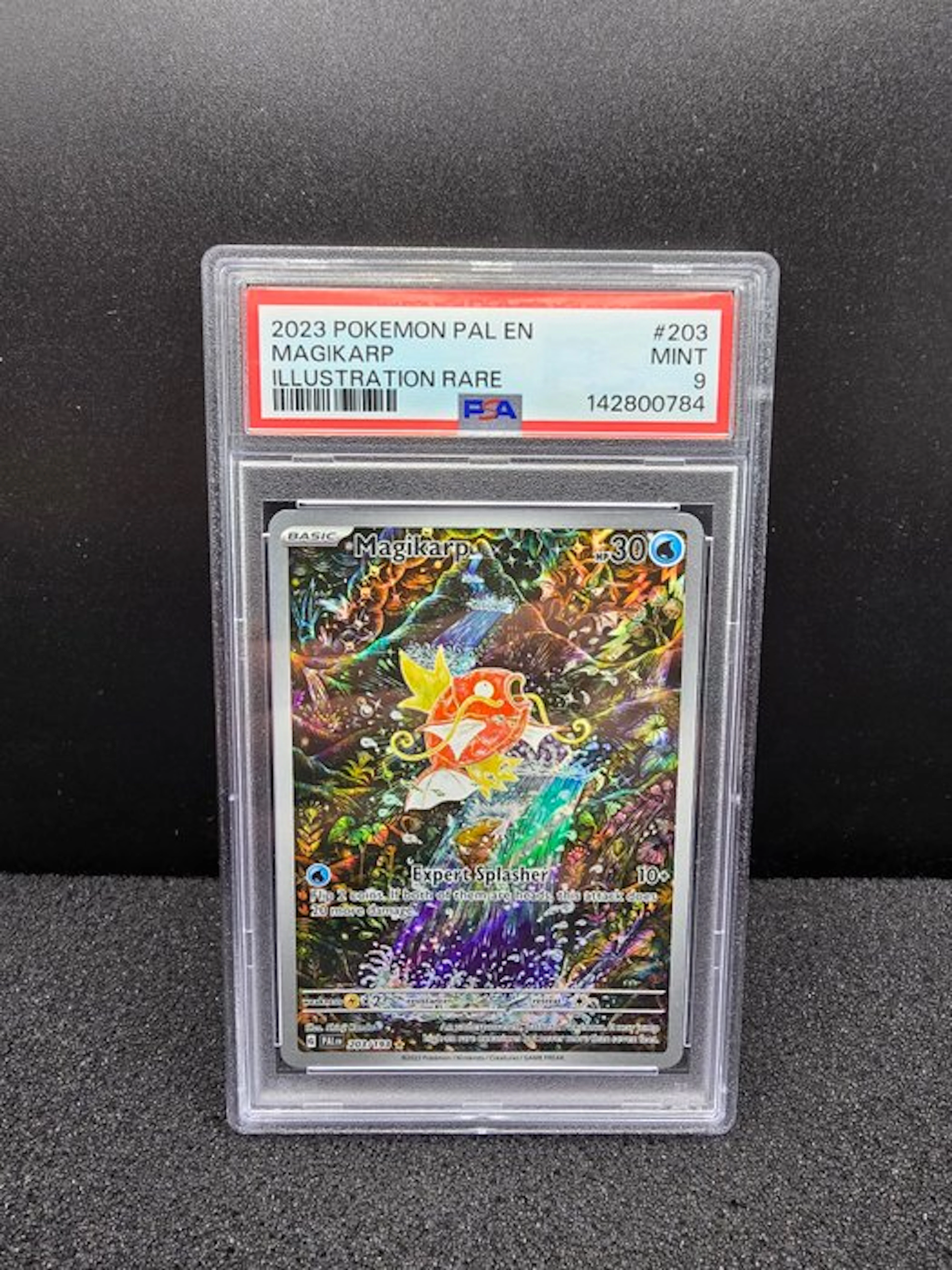 Pokémon - 1 Graded card - Magikarp #203 Full art
