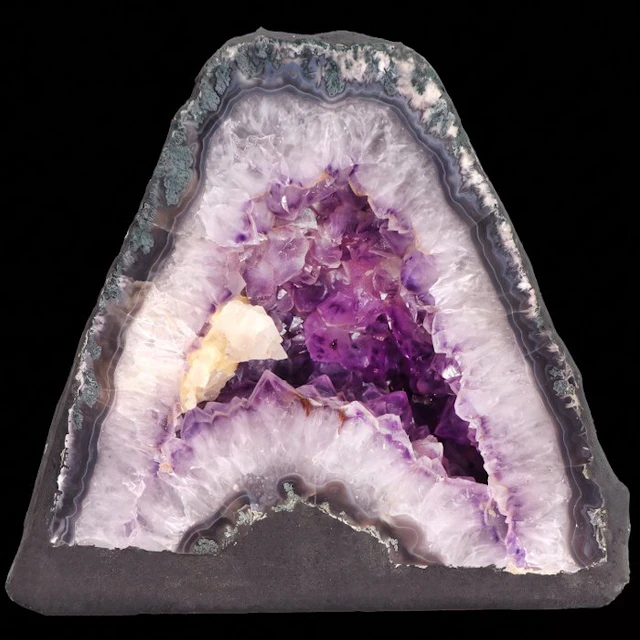 Amethyst & Agate - 26x26x16 cm - Geode- 10.7 kg